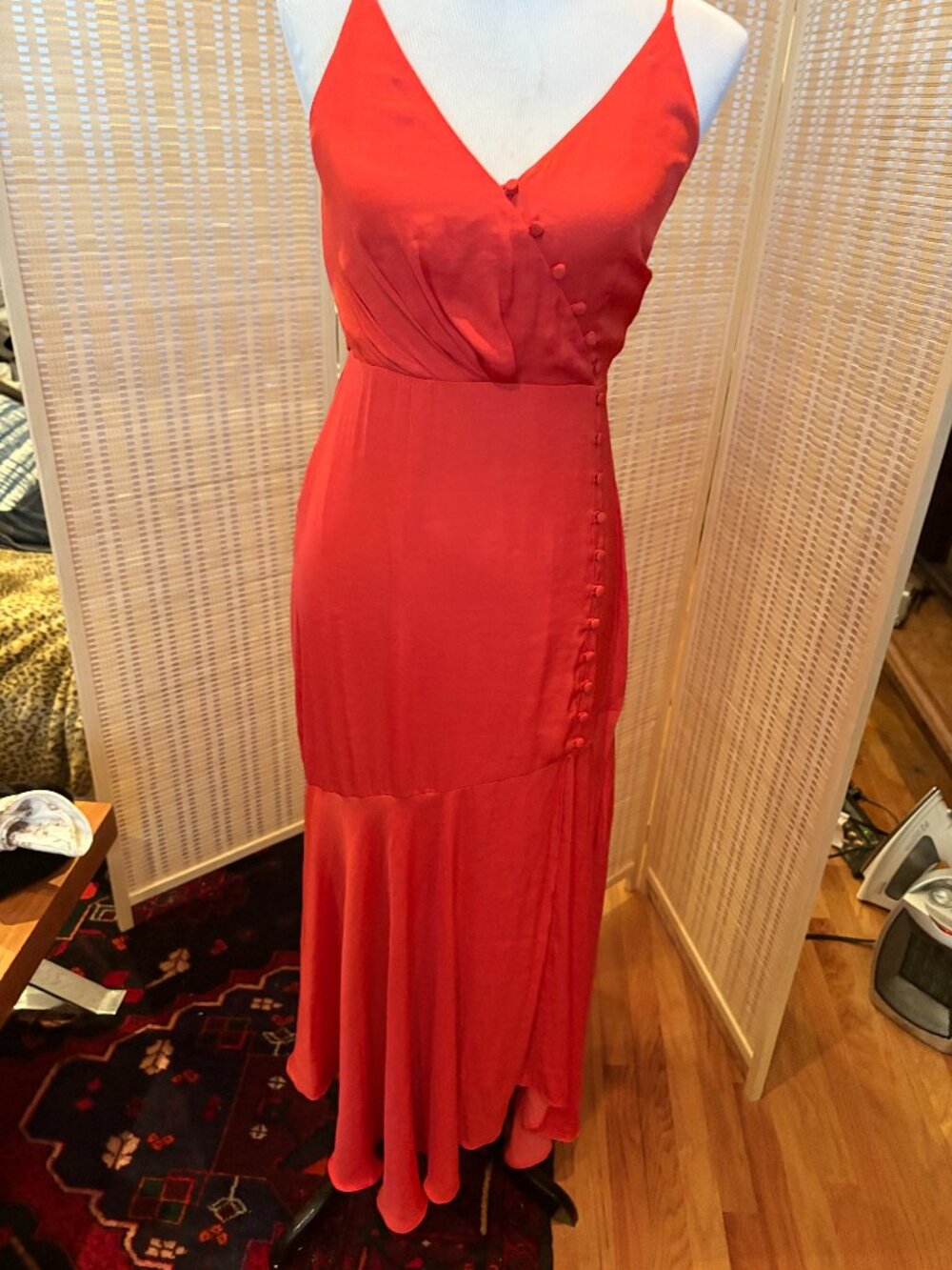 Forever New - Maxi Satin Dress - S - Never Worn